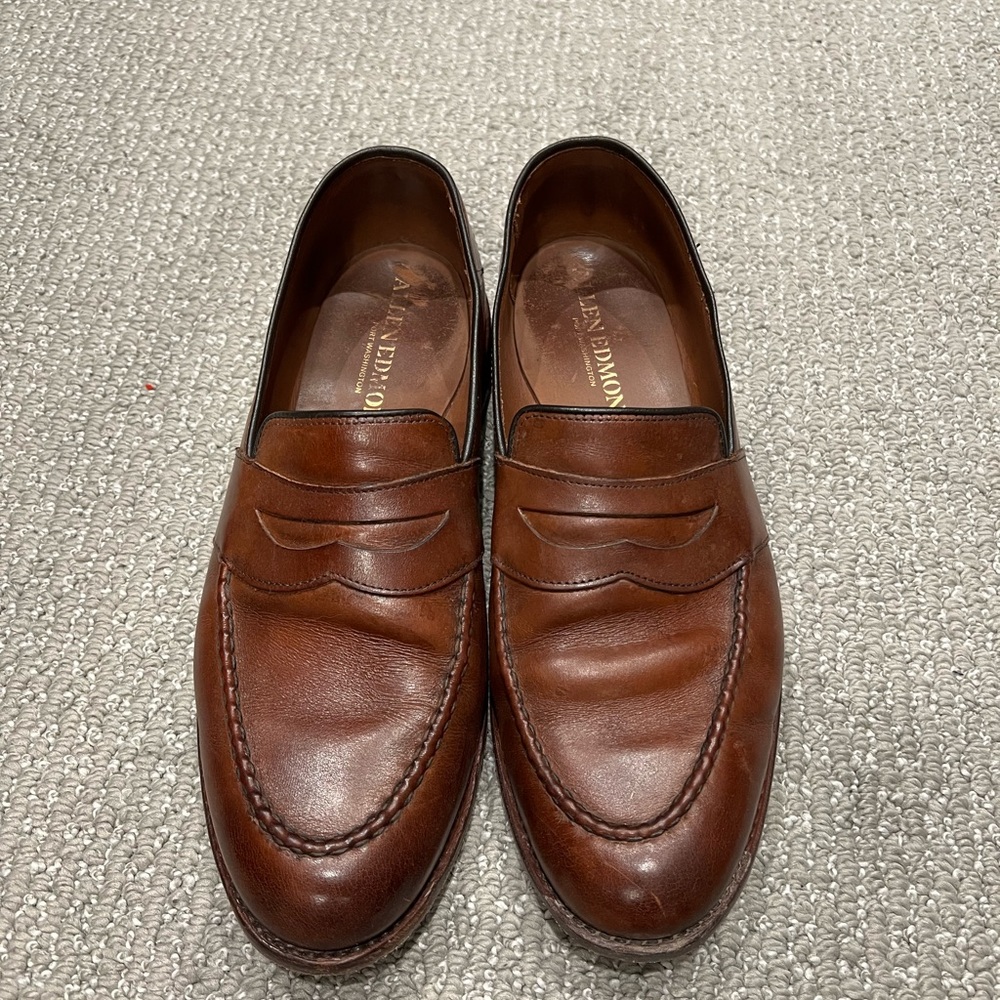 Allen Edmonds Randolph 10 d dark chili